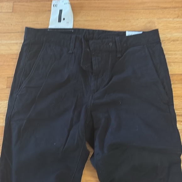 Rag and Bone Men’s Ultra Slim Black Pant - Picture 3 of 12